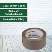 Klebeband PVC (braun)