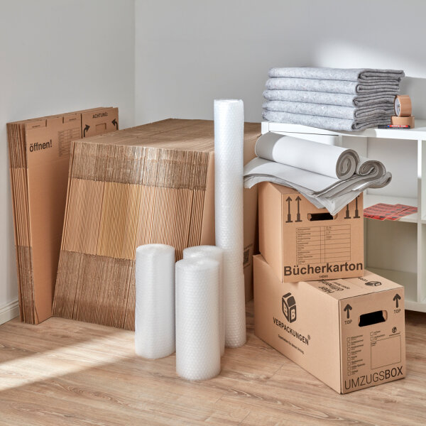 Umzugspaket (4 bis 5-Zimmer-Wohnung + Huser)